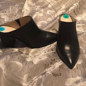 Stylish Leather Mules